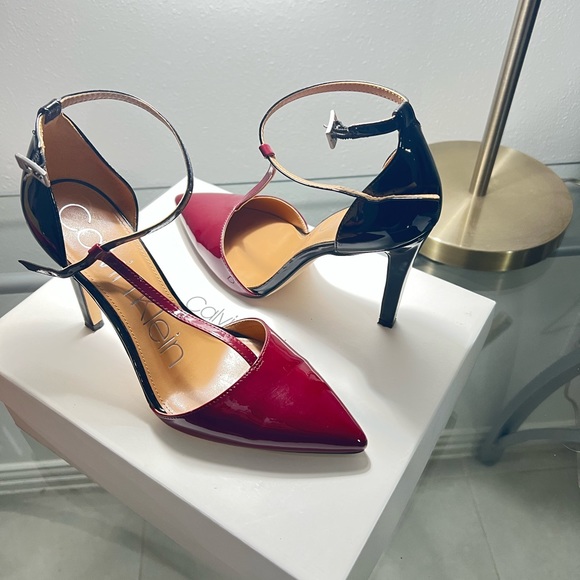 Calvin Klein Shoes - Calvin Klein T-Strap Heels